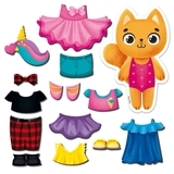 Магнітна гра Vladi Toys Кішечка, в папці (VT3204-34) - Pampik - 2