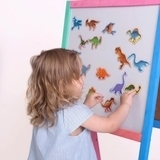 Магнітний набір Magdum Magnetic set Big dinosaurs (ML4031-06 EN) - Pampik - 8