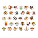 Набір магнітів Magdum Страви світу (ML4031-26 EN) - Pampik