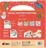 Набір для творчості 3в1 Avenir багаторазова водна розмальовка Динозаври, 6 аркушів (CH211776) - Pampik - 2