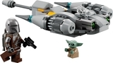 Конструктор LEGO Star Wars Мандалорський зірковий винищувач N-1, мікровинищувач, 88 деталей (75363) - Pampik - 4