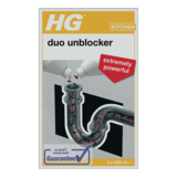 Средство для устранения засоров в трубах двойного действия HG, 1000 мл (500 мл + 500 мл) - Pampik