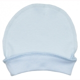 Шапочка Twins для новородженных, интерлок, 0-3 мес., blue, голубой (W125-ШT-04) - Pampik
