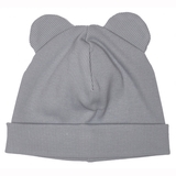 Шапочка Twins Ego з вушками, 6-12 міс., grey, сірий (W127-ШTE-10) - Pampik