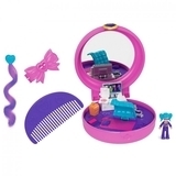 Игровой набор Polly Pocket Тематические прически, розовый (GVM22-1) - Pampik