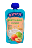 Пюре Карапуз Яблоки, персики с мультизлаковой кашей, 110 г - Pampik