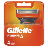 Сменные картриджи для бритья Gillette Fusion 5, 4 шт. - Pampik - 2