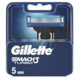 Сменные картриджи для бритья Gillette Mach3 Turbo, 4 шт. - Pampik - 2