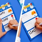 Игра развивающая Vladi Toys Академия развития, Пиши и вытирай. Первые английские слова, укр. (VT5010-24) - Pampik - 4