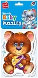 Бебі пазли на магніті Vladi Toys Малюк зможе Лісові жителі, 9 елементів (VT3208-17) - Pampik - 4