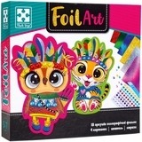 Набор для творчества Vladi Toys Foil Art Безумные индейцы, укр. (VT4433-09) - Pampik