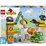 Конструктор LEGO DUPLO Будівельний майданчик, 61 деталь (10990) - Pampik