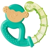 Прорезыватель для зубов Chicco Обезьяна, бирюзовый (28130.30.01) - Pampik