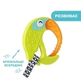 Іграшка-брязкальце прорізувач Chicco Тукан, різнокольоровий (28160.30) - Pampik - 3
