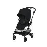 Прогулянкова коляска Cybex Melio Carbon Moon Black, чорний (522002639) - Pampik
