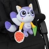 М'яка іграшка-брязкальце Chicco Єнот (11563.00) - Pampik - 4
