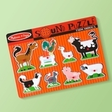 Звуковой пазл Melissa&Doug Животные на ферме (MD726) - Pampik - 2