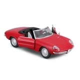 Автомодель Bburago Alfa Romeo Spider 1966, 1:32, красный (18-43047) - Pampik - 2