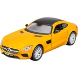 Автомодель Bburago Mercedes-Amg Gt, 1:32, желтый металлик (18-43065) - Pampik