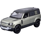 Автомодель Bburago Land Rover Defender 110 (2022), 1:24, зелений металік (18-21101) - Pampik