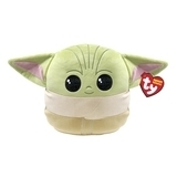 М'яка іграшка TY Squish-A-Boos Grogu, 40 см (39353) - Pampik