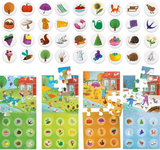 Розвиваючий пазл Headu Лото 4 сезони (MU53672) - Pampik - 2