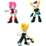 Набір ігрових фігурок Sonic Prime - Ребел Руж, Тейлз, Рості Роуз, 6,5 см (SON2020C) - Pampik