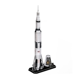 Трехмерная головоломка-конструктор CubicFun NASA Ракета Аполлон Сатурн-5 (DS1059h) - Pampik