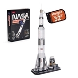 Трехмерная головоломка-конструктор CubicFun NASA Ракета Аполлон Сатурн-5 (DS1059h) - Pampik - 2
