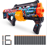 Скорострільний бластер Zuru X-Shot Skins Last Stand Graffiti, 16 патронів (36518B) - Pampik - 3