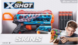 Скорострільний бластер Zuru X-Shot Skins Flux Apocalypse, 8 патронів (36516G) - Pampik - 4