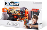 Скорострільний бластер Zuru X-Shot Skins Flux Game Over, 8 патронів (36516E) - Pampik - 4