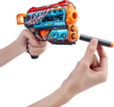 Скорострільний бластер Zuru X-Shot Skins Flux Apocalypse, 8 патронів (36516G) - Pampik - 3