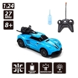 Автомобіль на радіокеруванні Sulong Toys Spray Car Sport, 1:24, блакитний (SL-354RHBL) - Pampik - 9