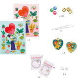 Набор для изготовления браслетов дружбы Djeco Сердца (DJ00010) - Pampik - 2