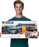 Скорострільний бластер Zuru X-SHOT Skins Last Stand Game Over (16 патронів) (36518A) - Pampik - 6