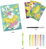 Художественный комплект Djeco рисование цветным песком Волшебный карнавал (DJ09524) - Pampik - 2