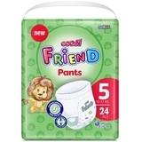 Трусики-підгузки Goo.N Friend 5/XL (12-17 кг), 24 шт. - Pampik