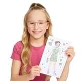 Набор для создания модных коллекций со световым планшетом Make it Real (MR3503) - Pampik - 7