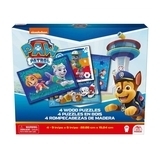 Пазл дерев'яний 4 в 1 Spin Master Щенячий патруль (SM98490/6066803) - Pampik - 3