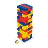 Настільна гра Spin Master Дженга з кольоровими брусочками (SM98365/6065320) - Pampik - 4