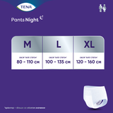 Труси-підгузки для дорослих Tena Pants Plus Night Extra Large, 10 шт - Pampik - 9