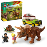 Конструктор LEGO Jurassic World Дослідження трицератопсів, 281 деталь (76959) - Pampik - 9