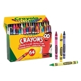 Набір воскової крейди Crayola Crayons, 64 шт. (52-6448) - Pampik - 3