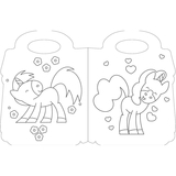 Розмальовки у сумочці Ранок Єдиноріжки, Каспарова Ю. (496261) - Pampik - 3