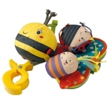 Игрушка-подвеска на коляску Clementoni "Пчелка" (17790) - Pampik - 3