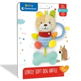 Игрушка-погремушка прорезыватель Clementoni "Щенок" (17785) - Pampik - 4