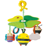 Игрушка-подвеска на коляску Clementoni "Пчелка" (17790) - Pampik