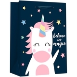 Пакет подарочный Malevaro Giant 2 Единорог Верь в магию, 40х16х55 см (D20-146) - Pampik