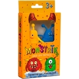 Набір для творчості Strateg Monstrik, в оранжевій коробці (71823) - Pampik